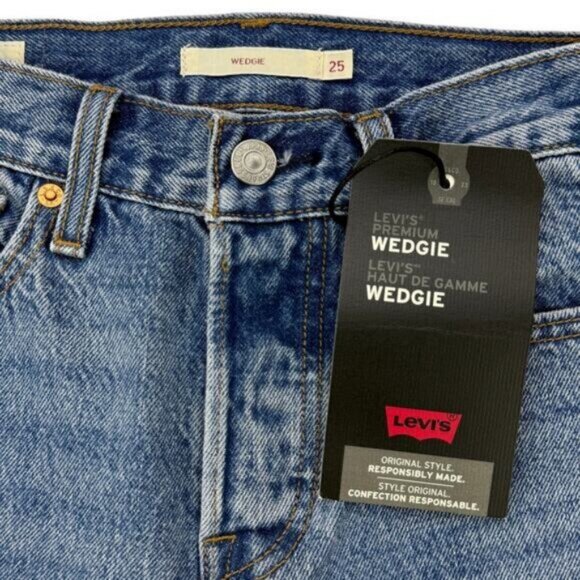 Levi's Wedgie Icon Fit in Shut Up Size 25 - Picture 4 of 9